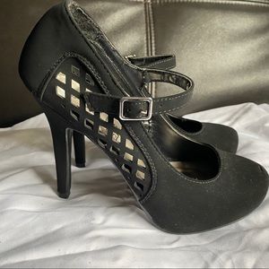 Black heels
